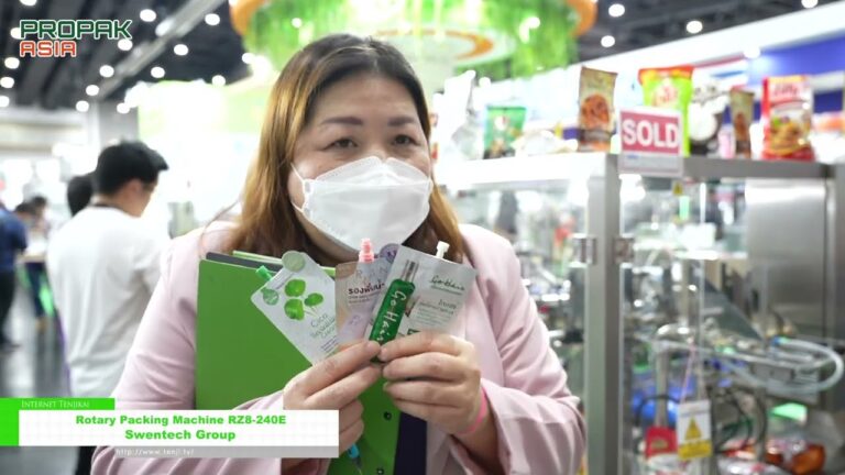 [PROPAK ASIA 2025 - Международная выставка переработки и упаковки] Ротационная упаковочная машина RZ8-240E - Группа компаний «Свентек»
