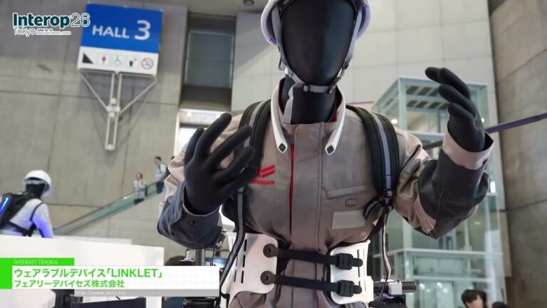 LINKLET — носимое устройство - FAIRY DEVICES Inc. [Interop Tokyo 2026]